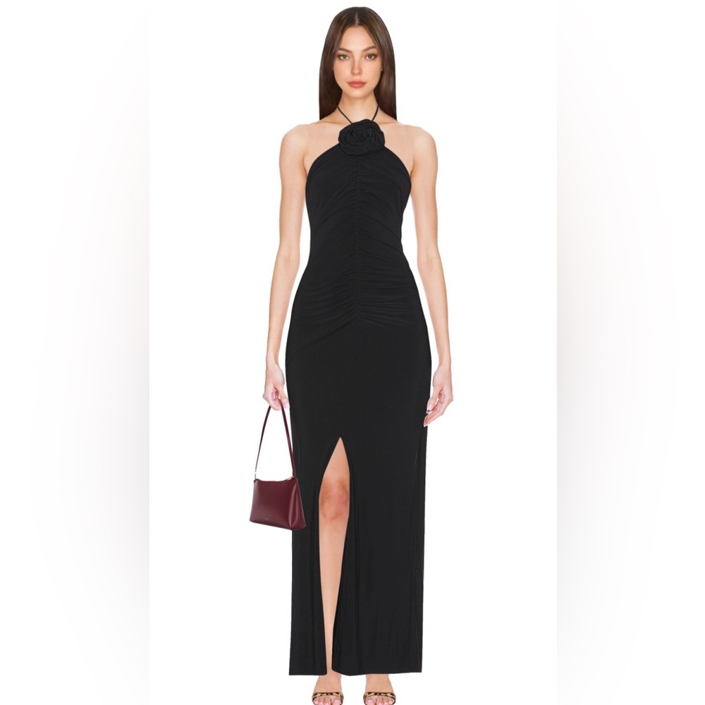 Yumi Kim Black Strapless Dress